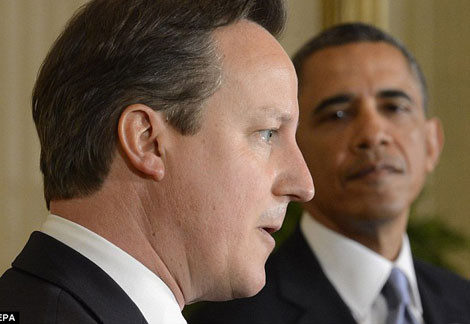 Thủ tướng Anh David Cameron.