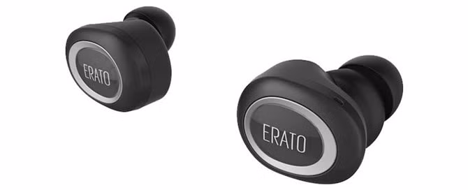  Muse 5 (giá £135 - tương đương 3,8 triệu đồng). Hãng Erato thiết kế Muse 5 hướng tới sự thoải mái, với phần ống tai được thiết kế để vừa khít với lỗ tai người dùng. Hãng cũng cho biết Muse 5 có thể tái tạo âm thanh 3D với độ méo âm thấp.
