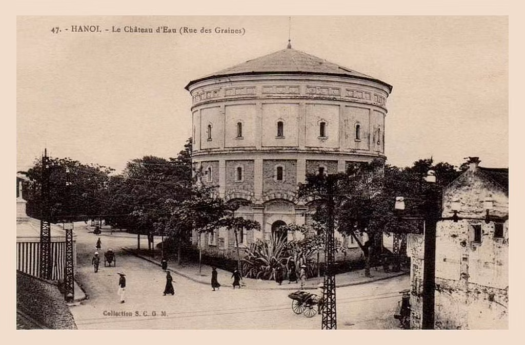 Tháp nước Hàng Đậu.