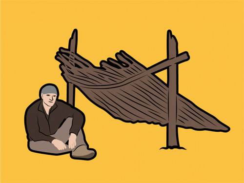  Mẹo 10: Mái che là một nơi trú ẩn tuyệt vời Thực tế: Một nơi trú ẩn thích hợp phải phụ thuộc vào những điều kiện xung quanh. Ở những nơi có nhiệt độ cao, bạn cần có bóng râm. Nhưng ở vùng có khí hậu lạnh, giữ ấm cần được ưu tiên. Mái che chỉ có thể giúp bạn tránh gió nhưng không đủ ấm.