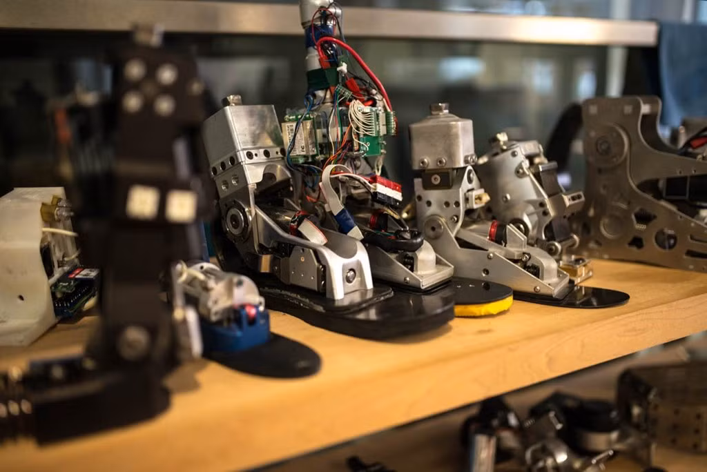 Trong khu vực chế tạo bộ phận giả, các nhà khoa học chế tạo các vật dụng thay thế. Đặc biệt, họ đã tạo ra nhiều loại mắt cá chân có thể chuyển động tự nhiên khi người dùng đi lại.