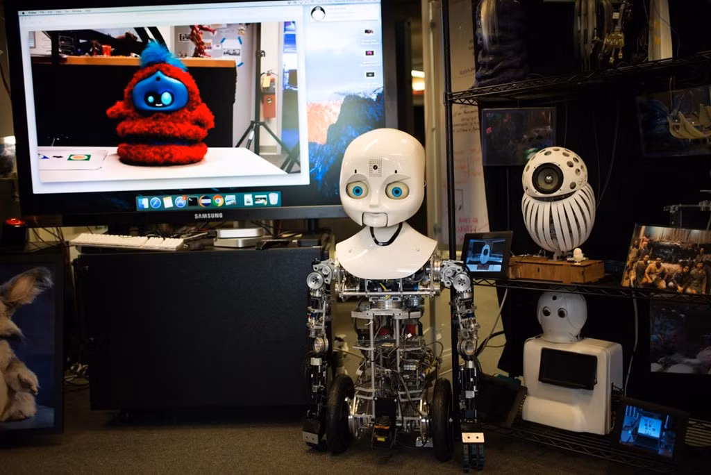 Họ cố gắng sản xuất loại robot giống người thật, có biểu cảm và trông tự nhiên nhất.