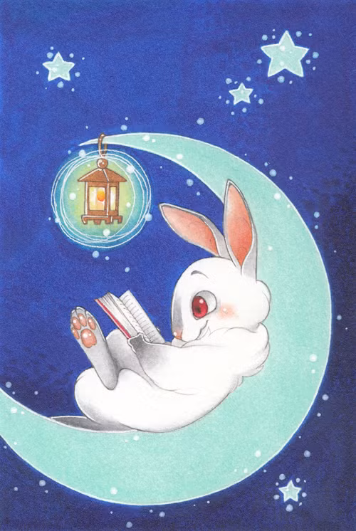 Thấy vậy, ông đã nhanh chóng cứu Thỏ ra khỏi ngọn lửa và xúc động nói “Ngươi là người tốt bụng nhất và đừng bao giờ làm bất cứ việc gì hại tới bản thân. Ta sẽ đưa ngươi đến mặt trăng để sống cùng ta”.