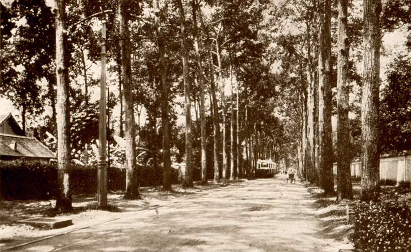 Xe điện Sài Gòn thời thuộc địa.