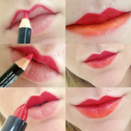 Dùng chì kẻ viền môi. Một cách khác để làm cho son môi bền màu là dùng chì kẻ phủ toàn bộ môi để tạo một lớp lót, tương tự như cách mà bạn chuẩn bị một bức tường trước khi sơn. Tuy nhiên, nếu môi bạn bị khô thì không nên áp dụng cách thứ hai này vì sẽ khiến tình trạng môi trở nên tệ hơn.