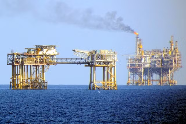 Những con "hươu cao cổ" trong thành phố dầu khí Bạch Hổ.