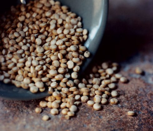 Hạt quinoa. Loại hạt này chứa rất nhiều axit amin thiết yếu, chất xơ, protein, magie, kẽm và một số chất béo có lợi cho sức khỏe. Nó cung cấp carbohydrates nhiều hơn các loại hạt khác do chứa tinh bột như ngũ cốc nhưng lượng carb dư thừa đó được sử dụng để sản sinh ra năng lượng thay vì tích trữ thành chất béo.