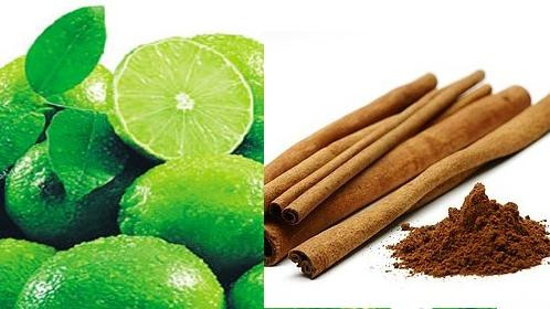 Chanh &amp; bột quế. Sử dụng hỗn hợp gồm 1 muỗng cà phê nước cốt chanh + 1 muỗng cà phê bột quế, đắp lên mụn. Không áp dụng cho da nhạy cảm.