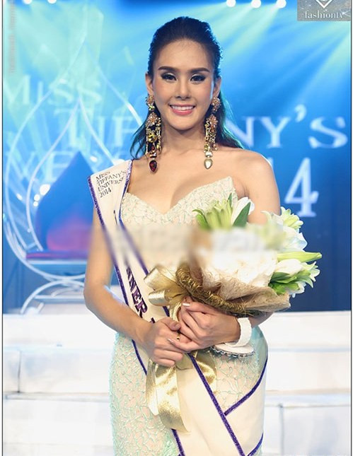 Tuy chỉ đoạt giải Á hậu 2 nhưng vẻ đẹp của Trithipnipa Thippaphada vẫn rất được giới truyền thông Thái Lan chú ý.