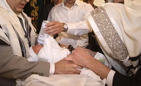 Người Do thái – Cắt bao quy đầu cho trẻ sơ sinh. Brit Milah, hay còn gọi là cắt bao quy đầu, là một nghi lễ tôn giáo thiêng liêng đối với các gia đình và bạn bè người Do thái khi chào đón một thành viên mới trong cộng đồng. Người chuyên cắt bao quy đầu cho trẻ sơ sinh được gọi là mohel. Các mohel thực hiện nghi lễ khi đứa trẻ trai được 8 ngày tuổi. Sau đó, gia đình và bạn bè sẽ tổ chức một bữa ăn mừng.