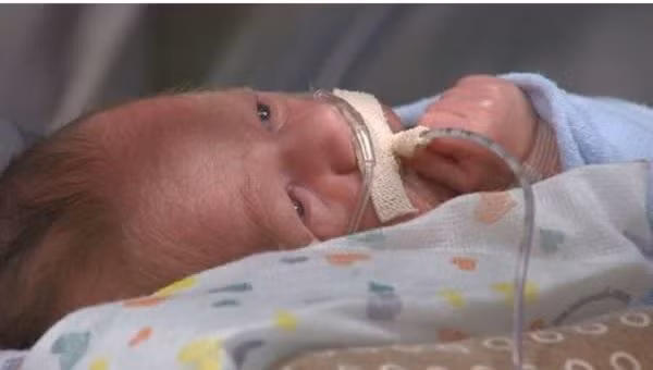 Hai vợ chồng Anthony và Dakota không biết mình đã có con. Dakota từng phàn nàn về chuyện đau lưng nhưng cô ấy đã bị tai nạn xe hơi một vài năm trước và gần như luôn phải ngồi một chỗ tại nơi làm việc. Một vài tháng sau đó, Dakota cảm thấy rất mệt mỏi và xuất hiện những cơn đau dạ dày. Anthony để cô nghỉ ngơi trên chiếc ghế dài. Đây cũng chính là chiếc ghế mà Dakota đã hạ sinh con trai.