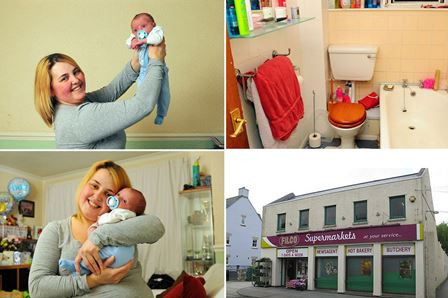 “Tôi vừa rặn thì bé thọt ra, tôi đã túm lấy bé trước khi bị rơi xuống bồn cầu. Lúc đó tôi thực sự rất sốc”, Gaynor Rzepka kể lại. Sự việc xảy đến quá bất ngờ, bản thân Gaynor cũng khẳng định rằng cô hoàn toàn không biết gì về cái thai và chỉ thấy trong thời gian qua cô có tăng cân thêm chút ít.