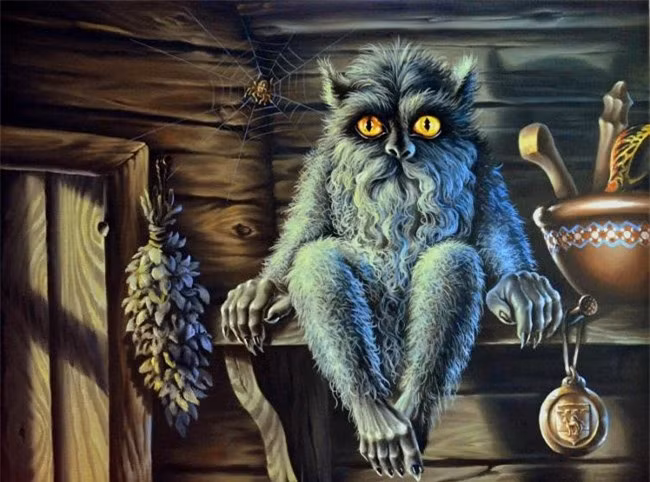 Hình dáng của Domovoi: Những câu chuyện về "ông" có lẽ thường được bà hay mẹ kể lại nhằm khiến lũ trẻ đi ngủ và ngoan ngoãn hơn nếu không muốn gặp ông. 