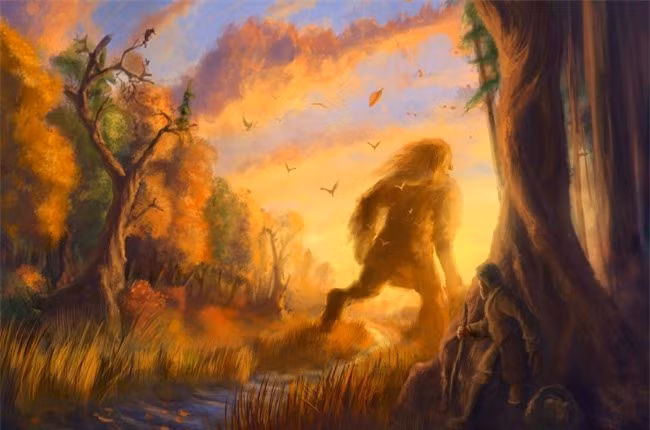 Trò đùa ưa thích của hắn là làm bạn mất đi phương hướng trong rừng. Với bộ tóc dài, đôi mắt động vật và quần áo sáng màu (mũ đỏ và giày đỏ) hắn sẽ xuất hiện và đề nghị giúp đỡ bạn về nhà, nhưng hắn chỉ làm bạn thêm mất phương hướng rồi biến mất.