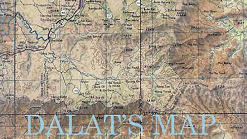 ##sc### Đà Lạt được mệnh danh là Paris thu nhỏ giữa lòng cao nguyên. Tấm bản đồ của Đà Lạt thời Pháp thuộc. 