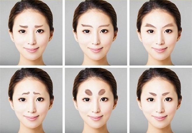 5. Vẽ lông mày thành nhiều dáng: Ở Trung Hoa cổ đại từ thế kỷ thứ 7 đến thế kỷ thứ 9, phụ nữ thường nhổ hoặc cắt xén bớt đôi mày tự nhiên của mình rồi tạo hình lại cho chúng bằng cách vẽ lên đó. Và đôi chân mày mới này thường có những hình thù trông rất kỳ quặc, nếu nhìn nhận theo thẩm mỹ của chúng ta ở thời đại này. 