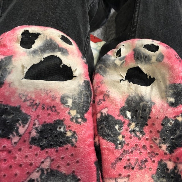 ##sc### Không ai nhận ra đây là đôi dép đi trong nhà phải không? 