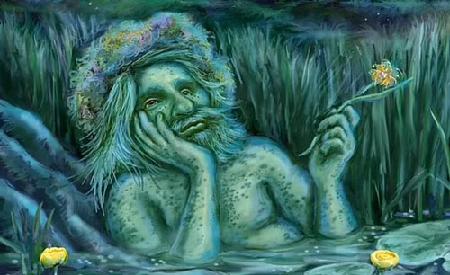  1. Vodyanoi (Vua sông nước): Đây là sinh vật xuất hiện rộng rãi trong nhiều câu truyện dân gian Nga. Lý do là vì đất nước này có rất nhiều sông suối, hồ và biển. Người dân nơi đây thường rất tôn kính sinh vật này. 