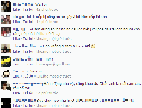 Dân mạng bức xúc trước hành vi trộm mèo của thanh niên trên.