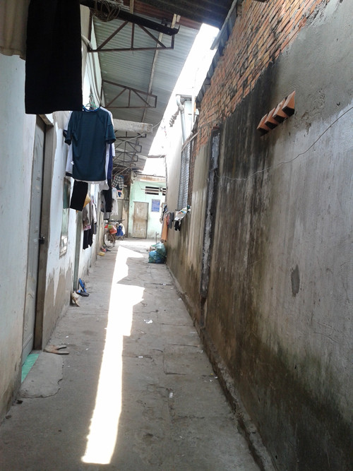 Dãy nhà trọ của “trùm chăn dắt” người ăn xin.