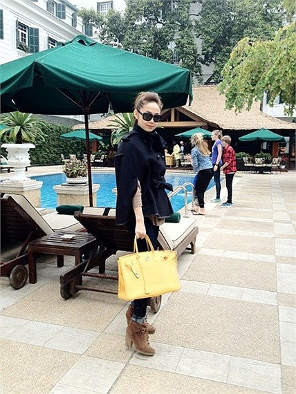 Không phô trương như các kiều nữ khác của làng giải trí Việt nhưng ít ai biết Minh Hằng là một "con nghiện" túi xách hàng hiệu.