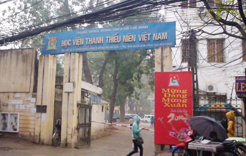 Học viện Thanh thiếu niên Việt Nam.