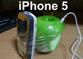 iPhone 5.