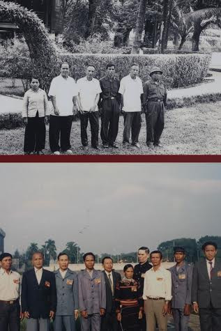 Anh hùng Núp và gia đình viếng thăm lăng Bác.