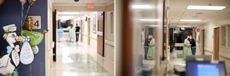 "Hai người mẹ" đã sẵn sàng chào đón con yêu chào đời.