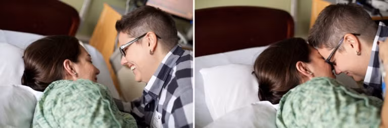 Khoảnh khắc hạnh phúc của hai vợ chồng dù Lissa đang chuẩn bị "vỡ chum".