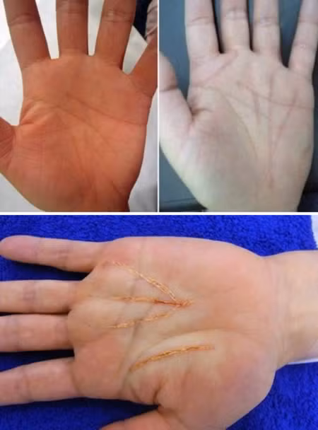 Phẫu thuật chỉ tay. Người Nhật cho rằng chỉ tay chính là biểu hiện cuộc đời tương lai của họ. Mong muốn có một tương lai tươi đẹp và để thay đổi số phận của mình, nhiều người Nhật Bản đã tiến hành phẫu thuật chỉ tay. Ca phẫu thuật này sẽ chỉ diễn ra trong vòng 15 phút với chi phí khoảng 1.100 USD.