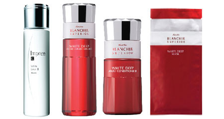 Sản phẩm làm trắng da của Kanebo.