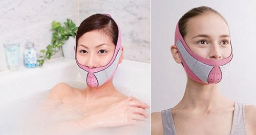 Đeo thiết bị này khi đi tắm, bạn sẽ có được cơ mặt săn chắc, khỏe mạnh hơn.