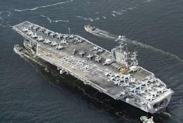 Tàu sân bay USS George Washington của Mỹ sắp có mặt tại Nhật Bản Tau san bay USS George Washington cua My sap co mat tai Nhat Ban