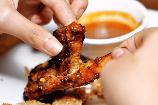 Món sườn nướng thành phẩm.