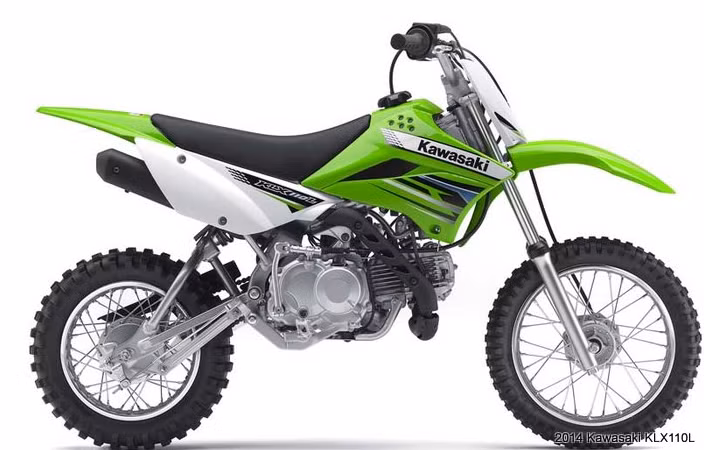 Phiên bản Kawasaki KLX110L bị thu hồi lần này.