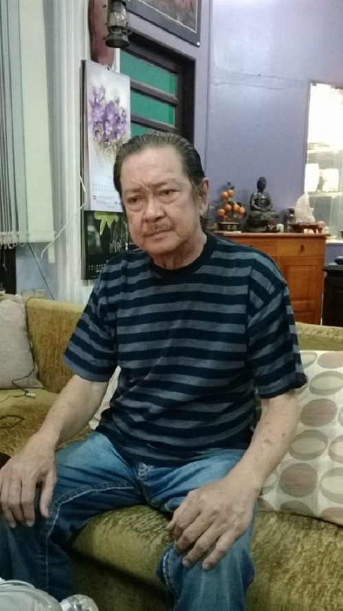 NSƯT Chánh Tín tỏ ra mệt mỏi trong những ngày qua.