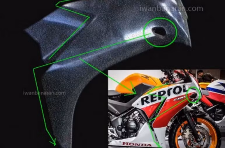 Những đường xẻ dọc thân được đánh giá làm sâu hơn.