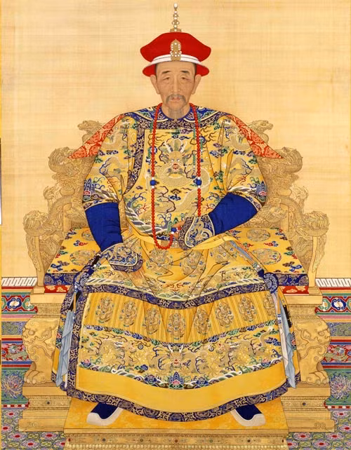 Chân dung vua Khang Hy.
