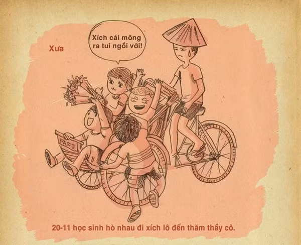 Dòng thời gian trôi đi nhanh, nhưng với các học sinh, 20/11 vẫn luôn là dịp để tỏ lòng, để tri ân các thầy cô đã truyền tri thức, nuôi dưỡng một phần tâm hồn.