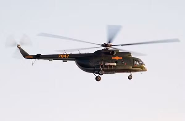 Trực thăng vận tải đa năng Mi-17.