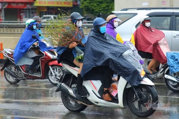 Du bao thoi tiet ngay 28/1: Khong khi lanh ap toi, Bac Bo mua ret