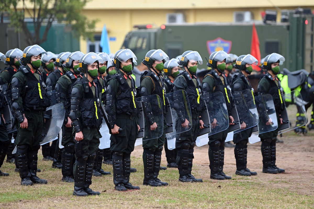 Trong dịp Tết Nhâm Dần, ngoài lực lượng CSCĐ thuộc Bộ Tư lệnh CSCĐ đang đóng quân tại Hà Nội, 70% cán bộ chiến sĩ tại các địa phương sẵn sàng chiến đấu.