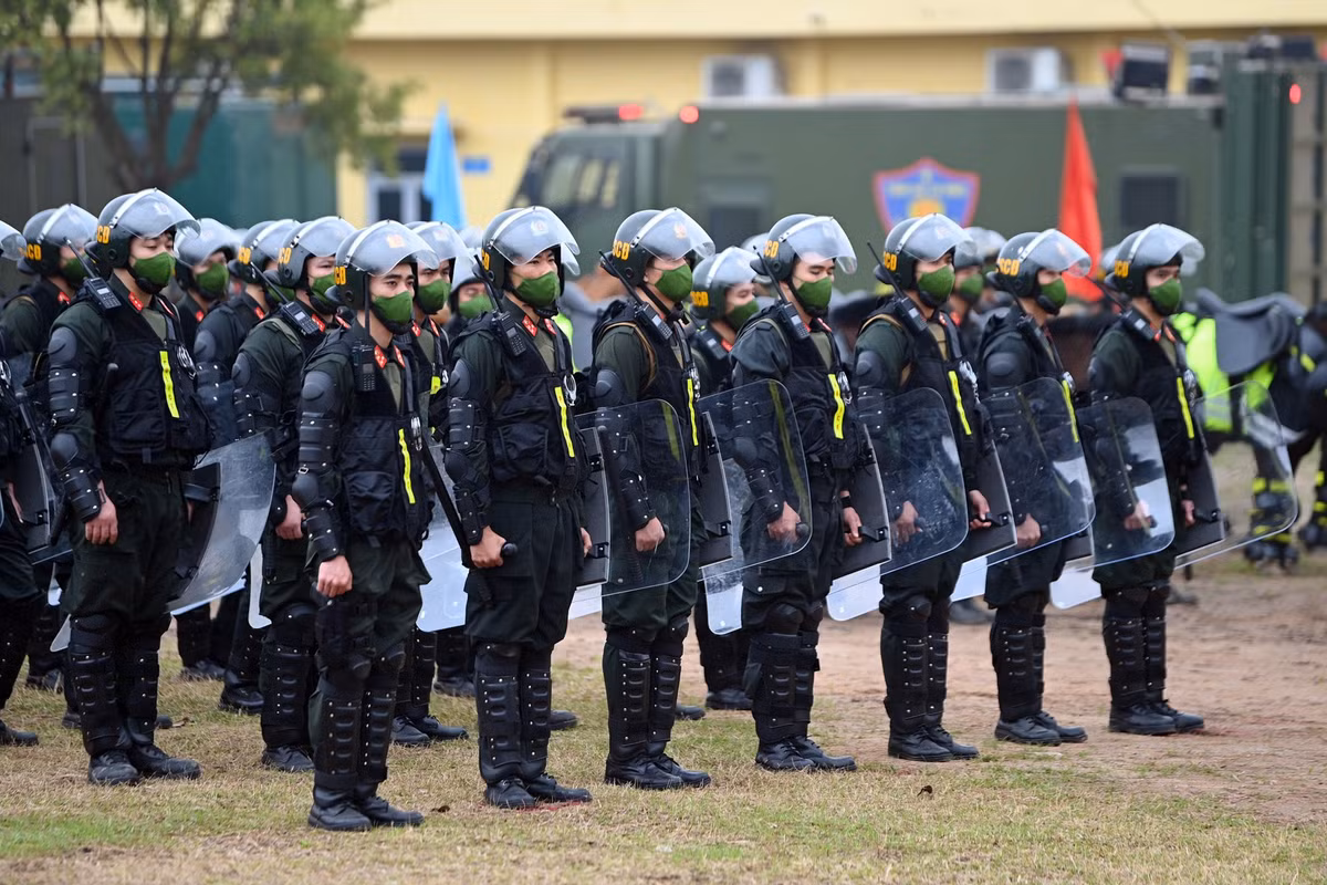 Trong dịp Tết Nhâm Dần, ngoài lực lượng CSCĐ thuộc Bộ Tư lệnh CSCĐ đang đóng quân tại Hà Nội, 70% cán bộ chiến sĩ tại các địa phương sẵn sàng chiến đấu.