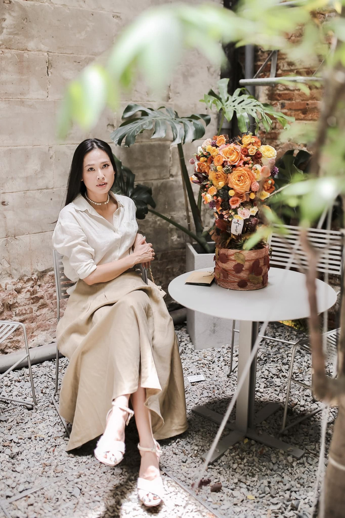 Xuan Hinh di dien cung Thanh Thanh Hien, Quang Dung om chat My Tam-Hinh-9