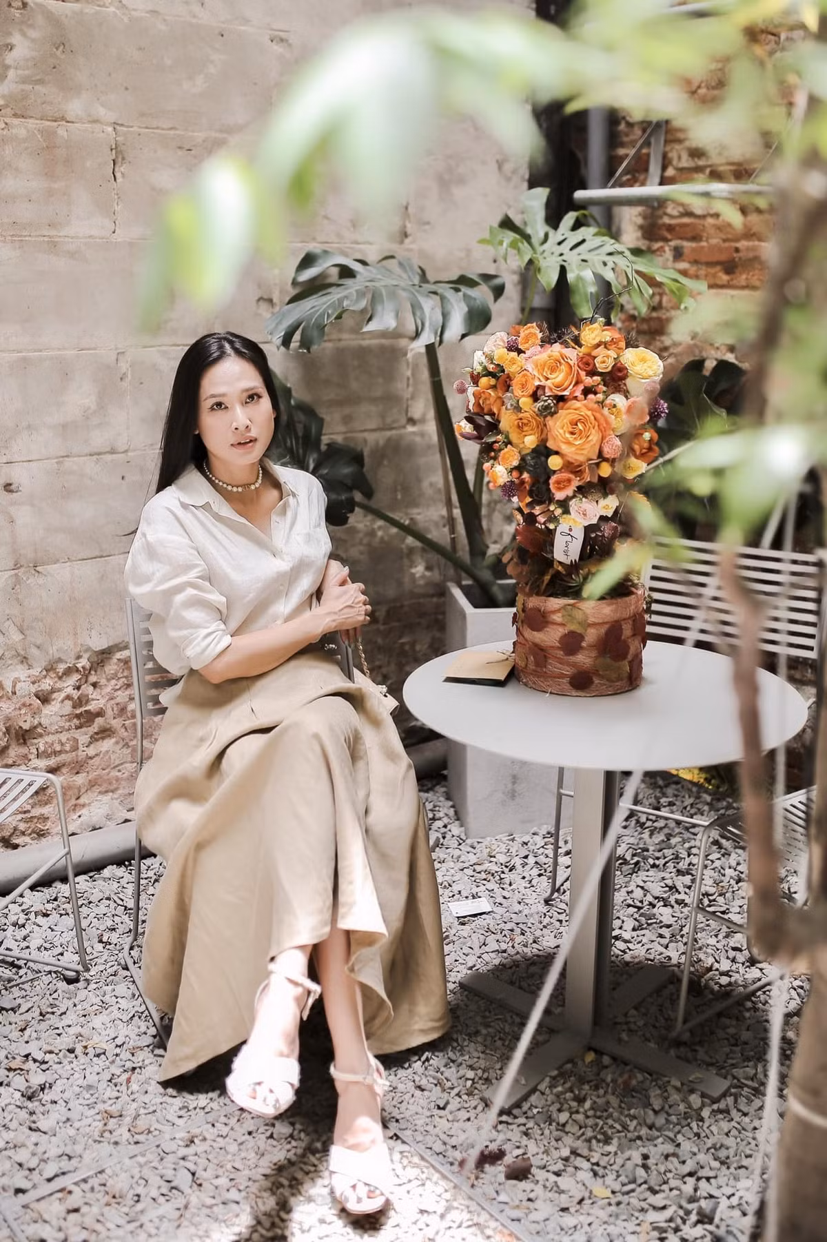 Xuan Hinh di dien cung Thanh Thanh Hien, Quang Dung om chat My Tam-Hinh-9