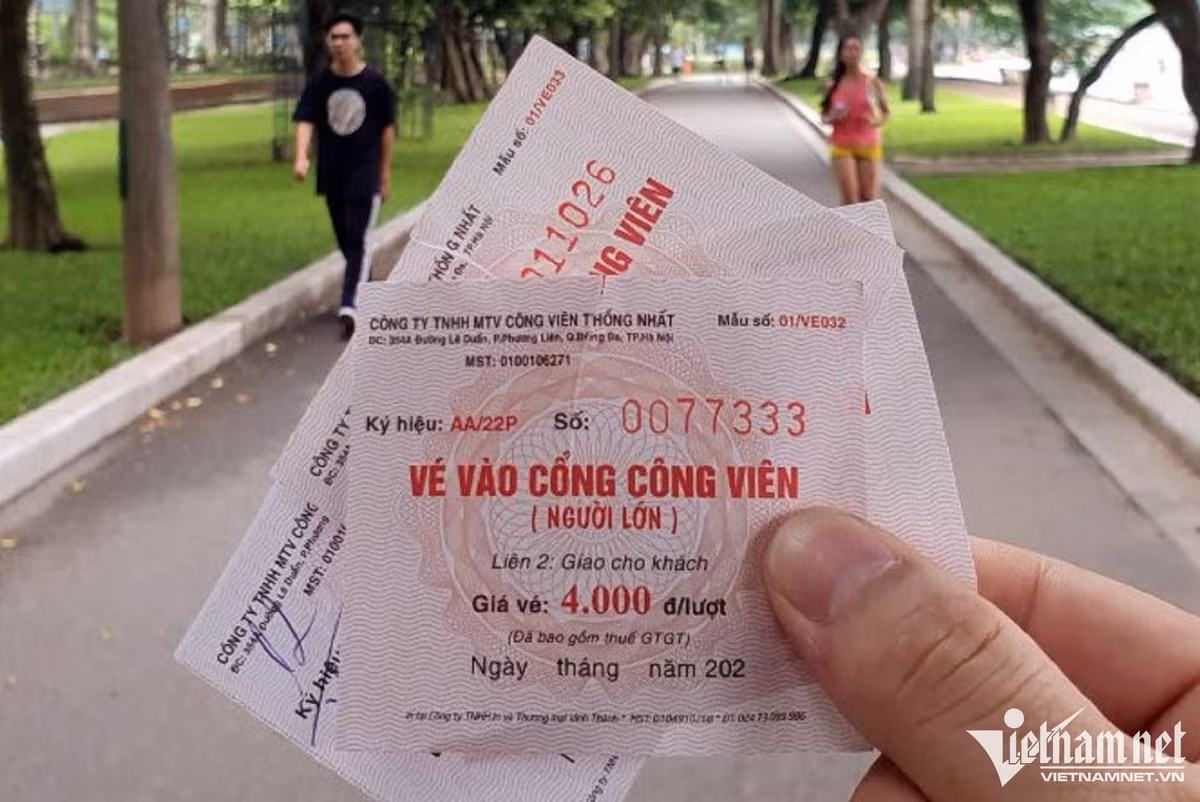 De xuat dung ban ve vao Cong vien Thong Nhat