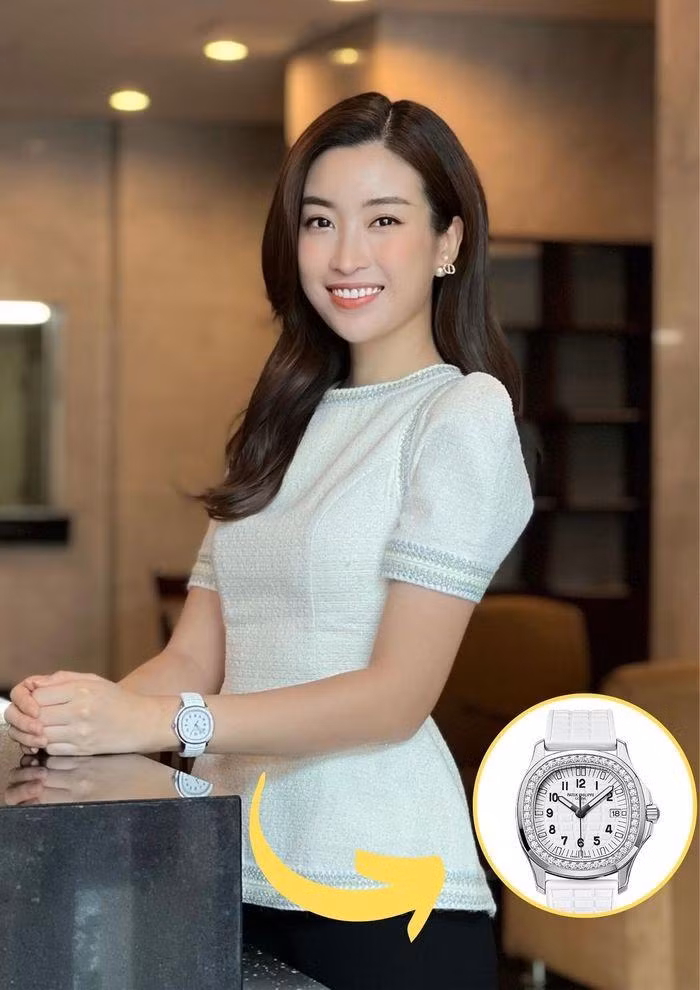 Cận cảnh chiếc đồng hồ giá bằng cả căn hộ của bà xã thiếu gia nhà bầu Hiển.