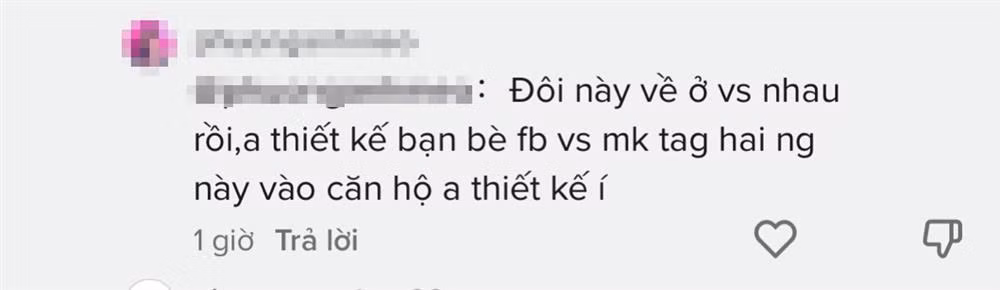 Trên mạng xã hội, một nguồn tin cho biết cả hai thậm chí đã sống chung.