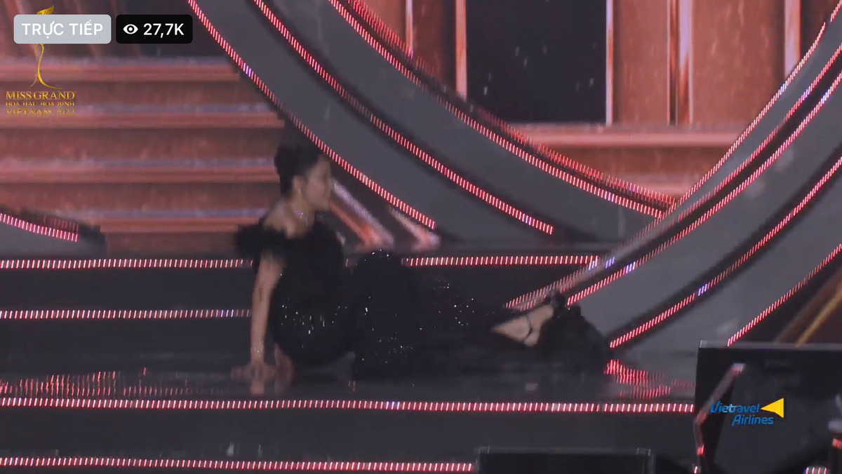 Loat su co trong dem chung ket Miss Grand Vietnam 2022